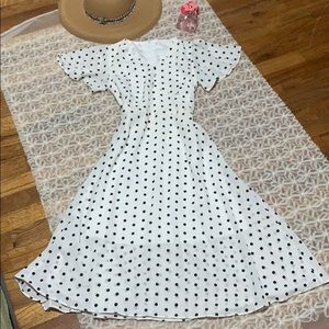 Beautiful polka dots dress size 0
